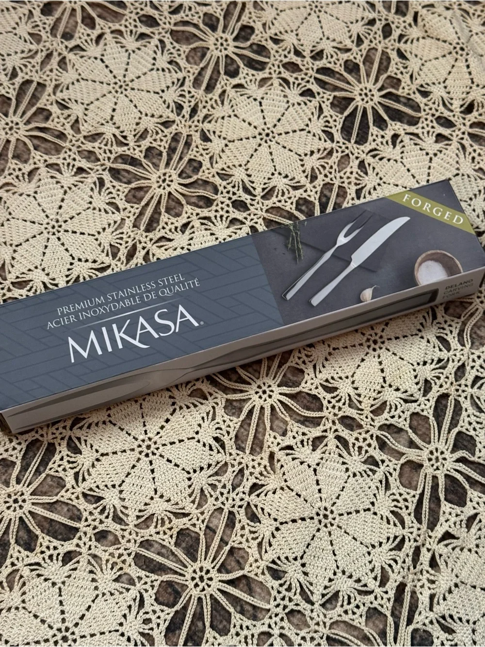 Mikasa Carving Fork and Knife
